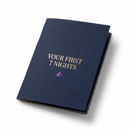 The Amethyst Pyramid — Place It Once. Sleep Through The Night.