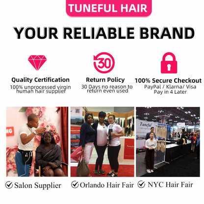 Tuneful Professional Toned Ombre Ash Blonde Mixed Dirty Blonde Human Hair Wigs Glueless Wigs