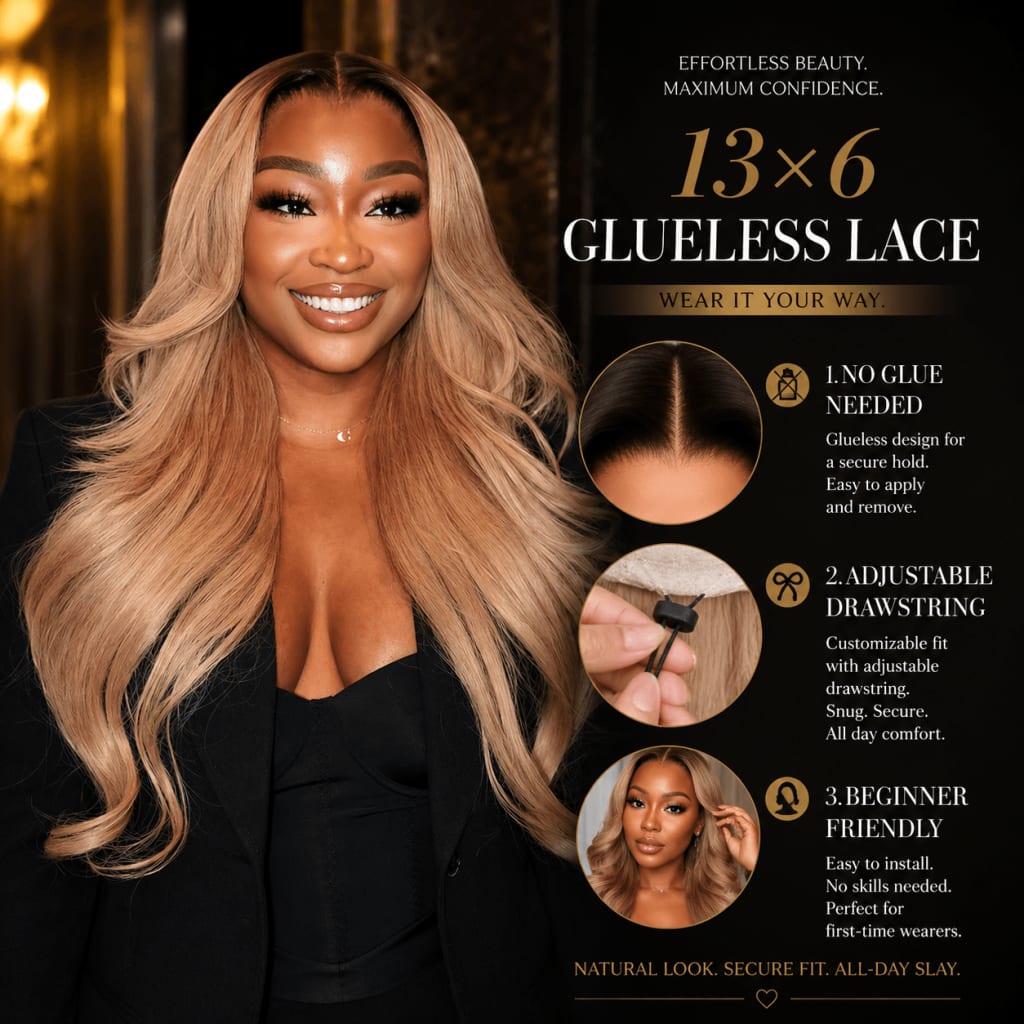 Tuneful Professional Toned Ombre Ash Blonde Mixed Dirty Blonde Human Hair Wigs Glueless Wigs