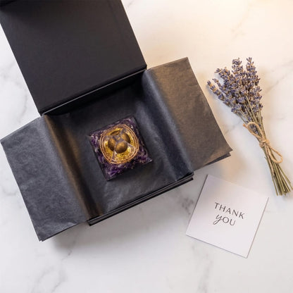 The Amethyst Pyramid — Place It Once. Sleep Through The Night.